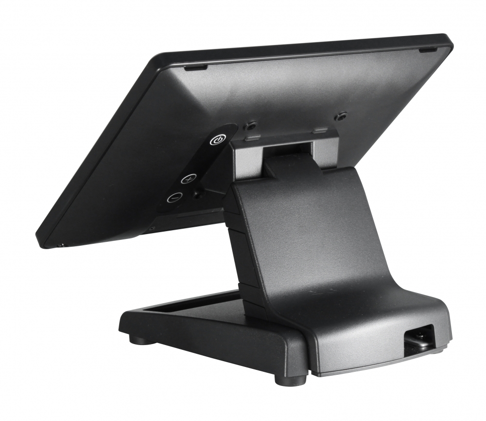 POS-монитор Posiflex LM-2008E-B вид сзади